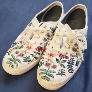 Rifle Paper Company x Keds Embroidered Sneakers